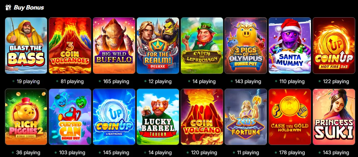 hahaspin casino buy bonus