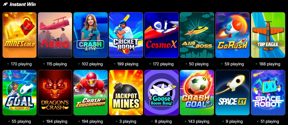 hahaspin casino instant win