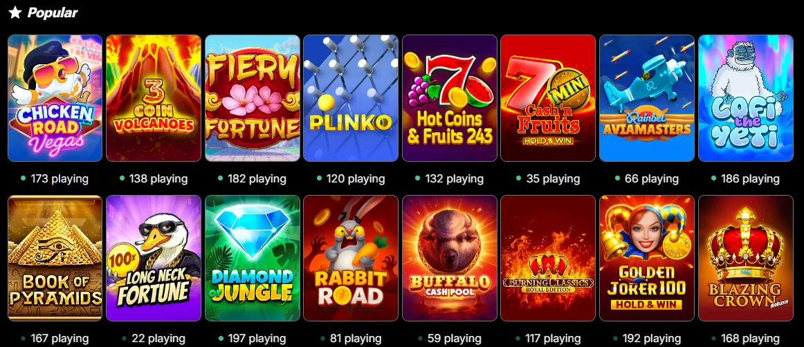 hahaspin casino popular